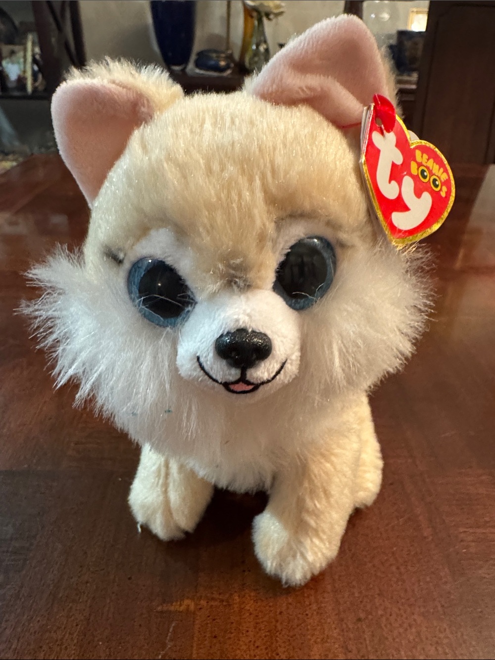 Ty Beanie Boos Honeycomb the Corgi Puppy dog 6" size Plush Stuffed Toy